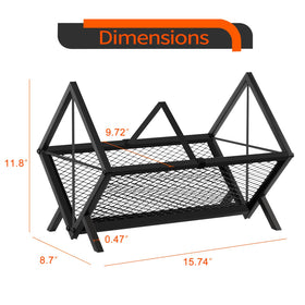 Cross wire design of YINMIT keeps albums securely in place.