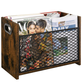 YINMIT magazine holder on a desk for easy access to magazines