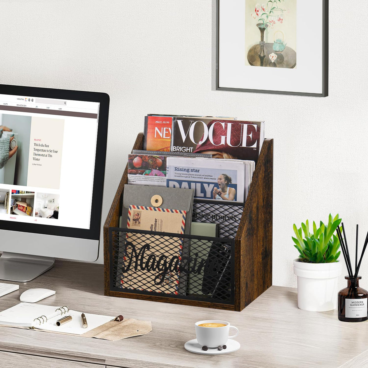 YINMIT front-panel design adds vintage charm and stylish storage.