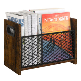 YINMIT magazine holder with side handles for easy moving