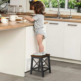 YINMIT step stool anti-slip feet ensure stability on various floors.