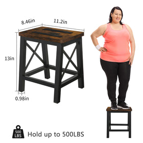 YINMIT step stool with children demonstrates lightweight portability and easier reach.