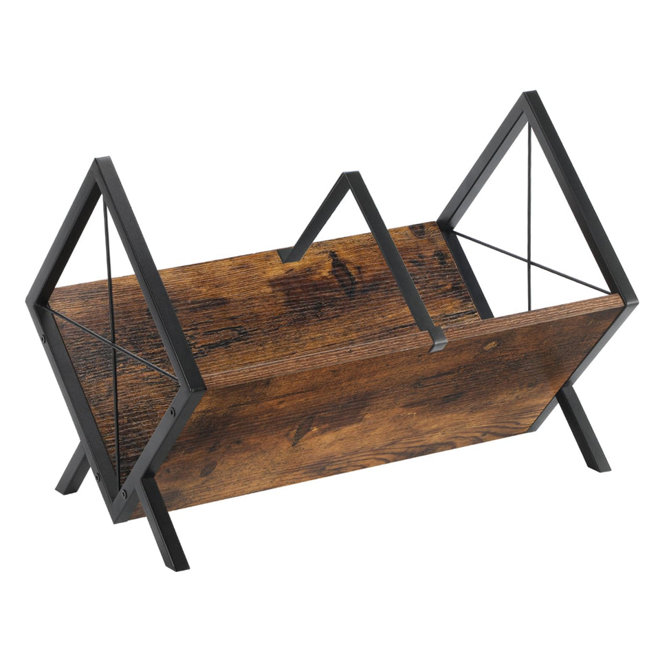 YINMIT vinyl record holder front view showing 80-100 LP capacity for easy access