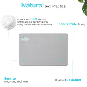 Side view showing the slim 0.35 inch profile of the Yinoos mat.