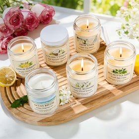 YINUO LIGHT coconut vanilla candle jar warm aroma for living spaces