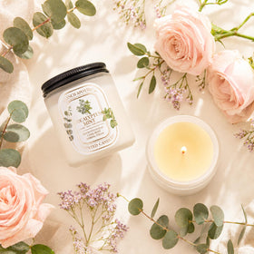 YINUO LIGHT premium soy wax candle with clean burn and steady fragrance