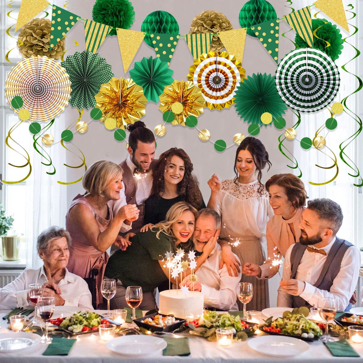 YIOTJUNL decor fits St Patrick's Day, graduation, weddings, and more