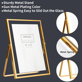 YiPinYin glass spring clip securely holds photos