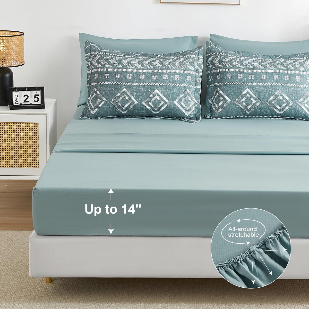 Yiran all-season bedding performance helps create a comfortable sleep space.
