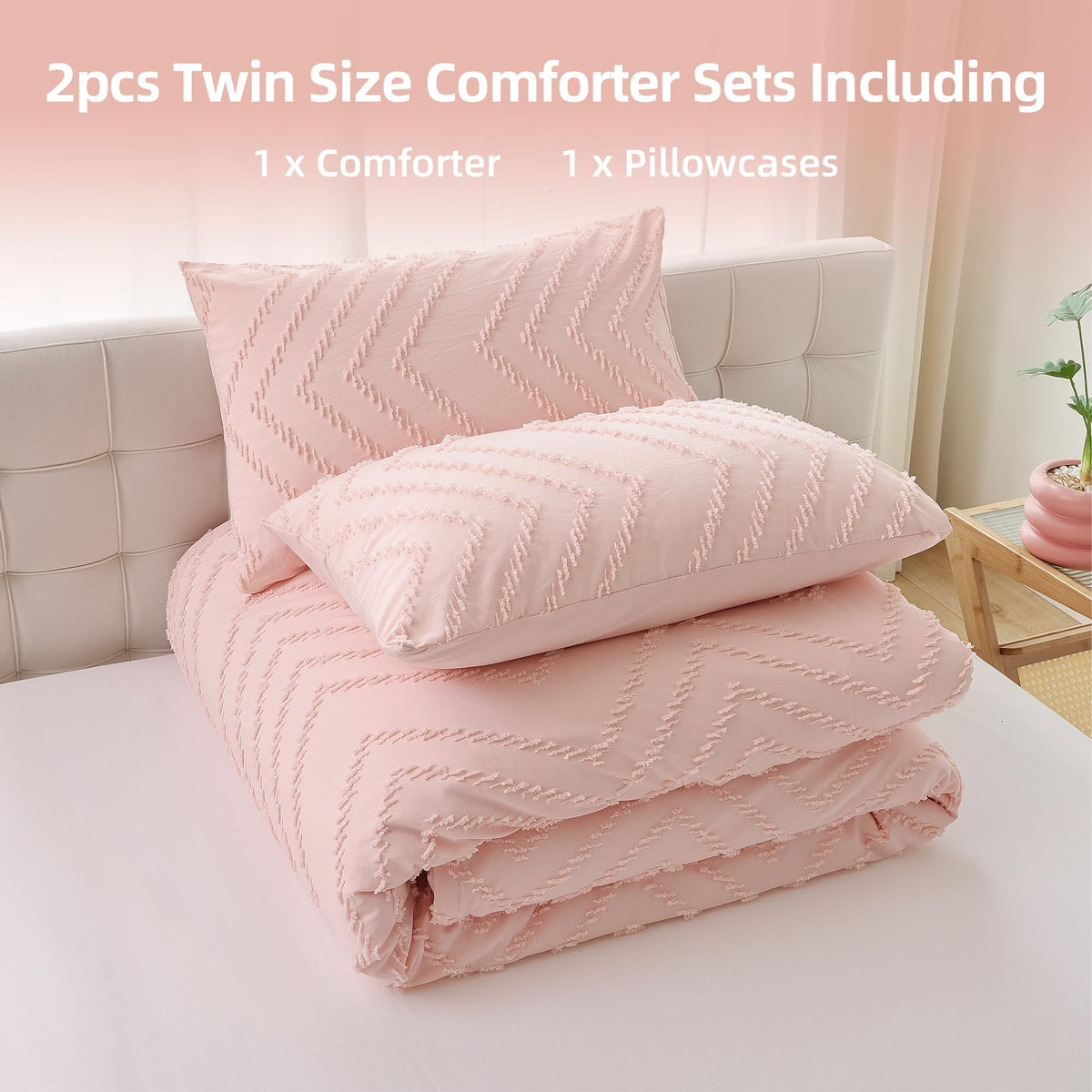 YIRDDEO all season bedding supports year round comfort