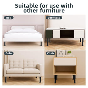 Yireehome 900-pound capacity supports sturdy furniture safely.