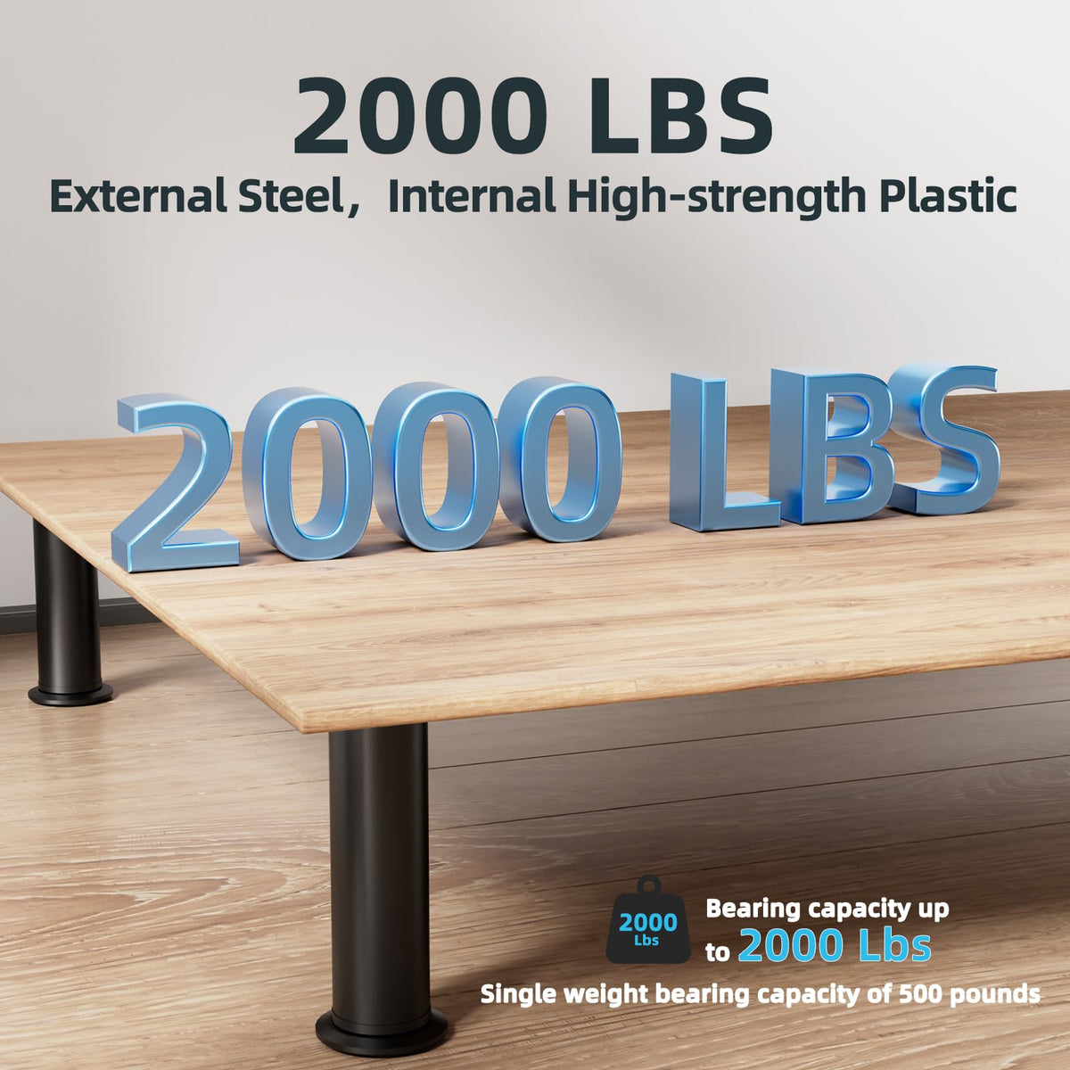 Yireehome rust-proof coating protects bed legs against wear