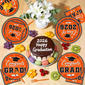 YISKUOPU all-in-one 200-piece graduation set saves time at the party