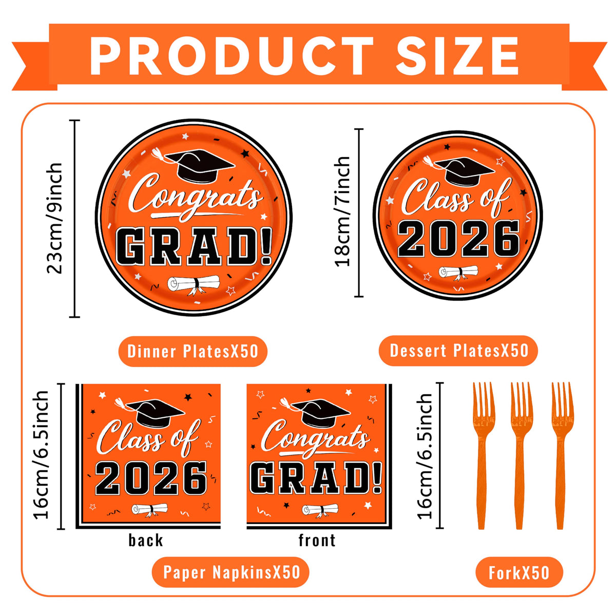 YISKUOPU graduation forks for easy, mess-free dining