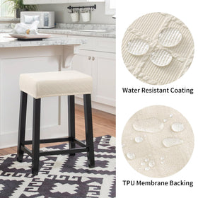 YISUN waterproof material close-up indicating spill resistance for busy homes