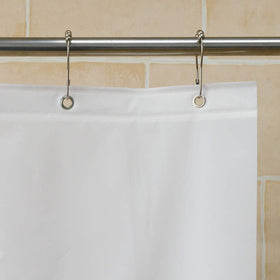 YISURE bottom magnets help keep the curtain in place around the tub.