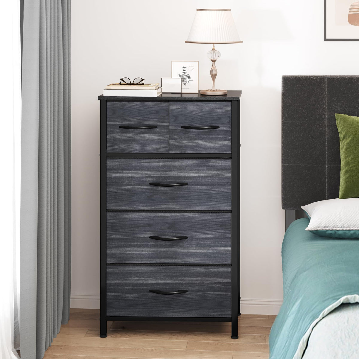 YITAHOME fabric bin drawer interior shows easy organization