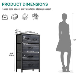 YITAHOME sturdy metal frame supports long-lasting storage