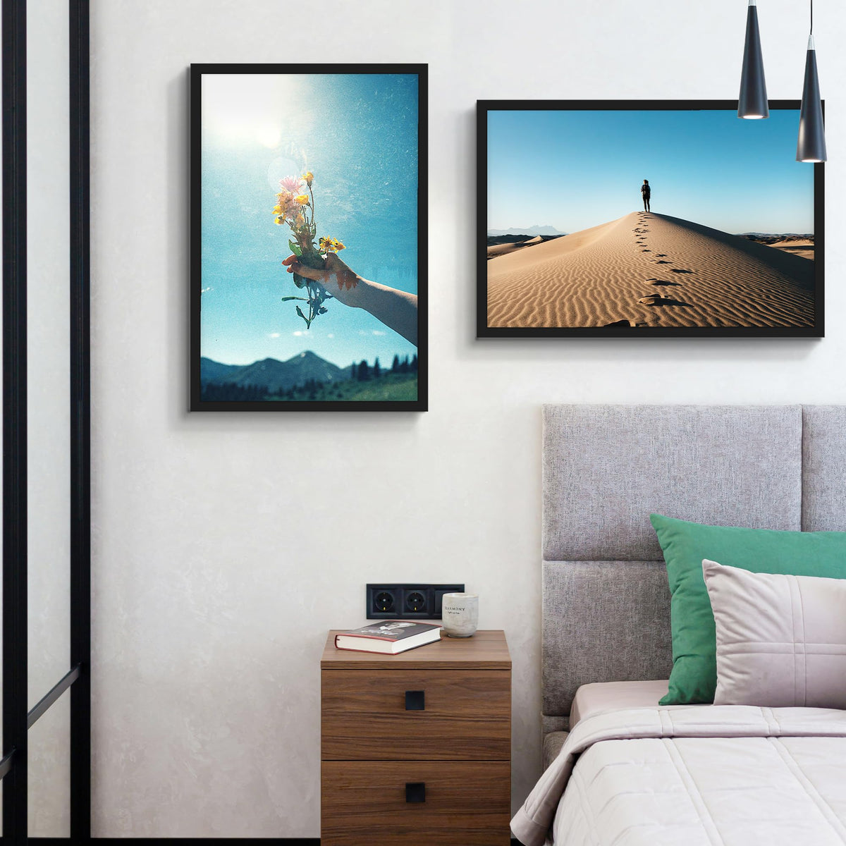 YiTanli 20x30 poster frame packaging foam protects your order.