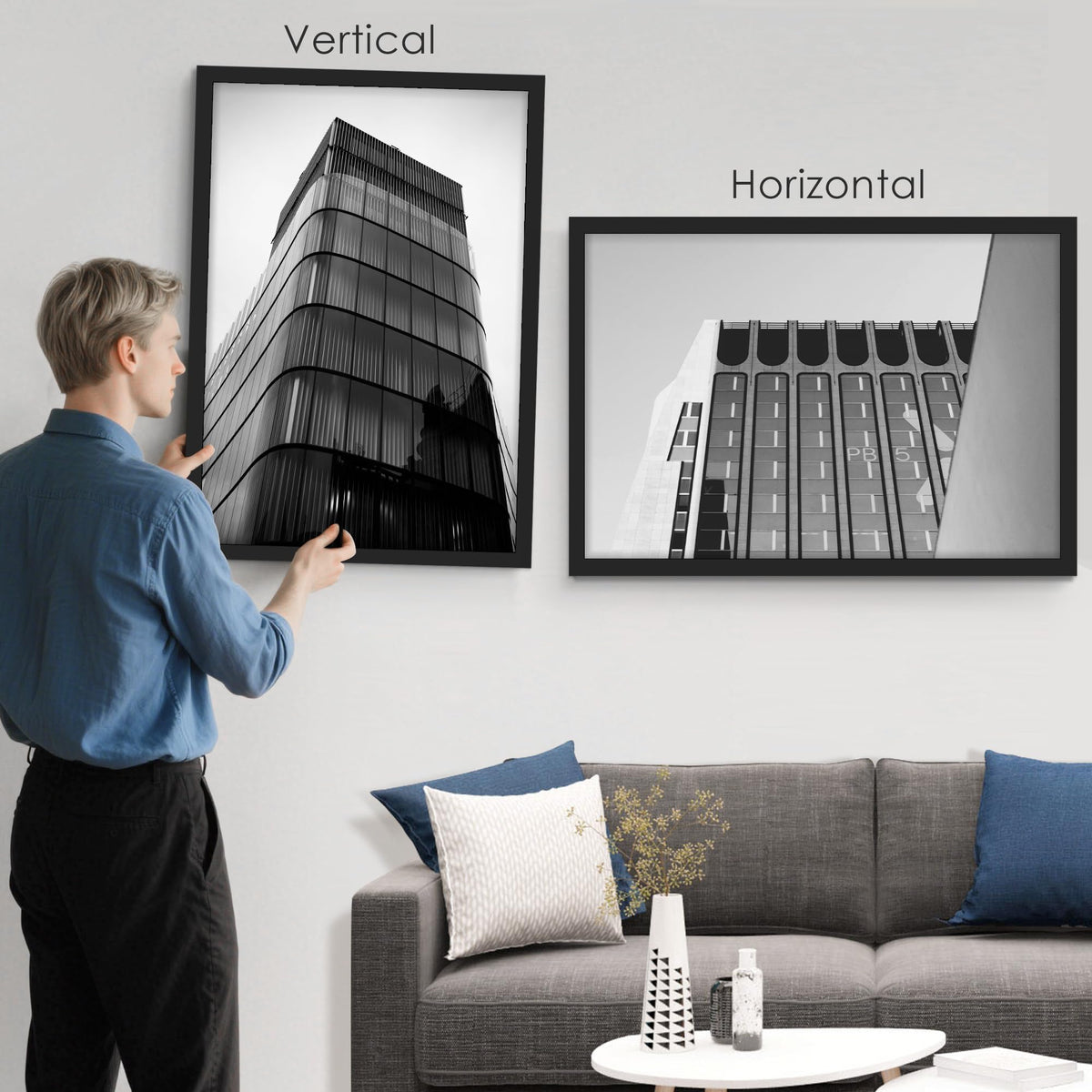 YiTanli 24x36 frame clear front panel preserves image luster