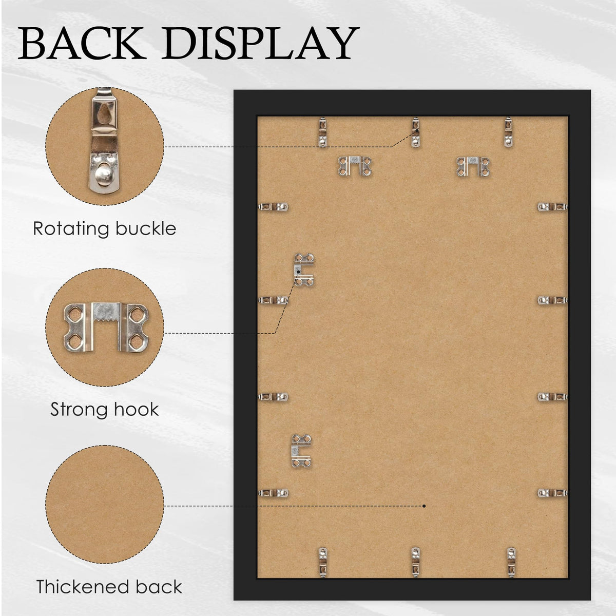 YiTanli 24x36 frame horizontal display ready for wall art