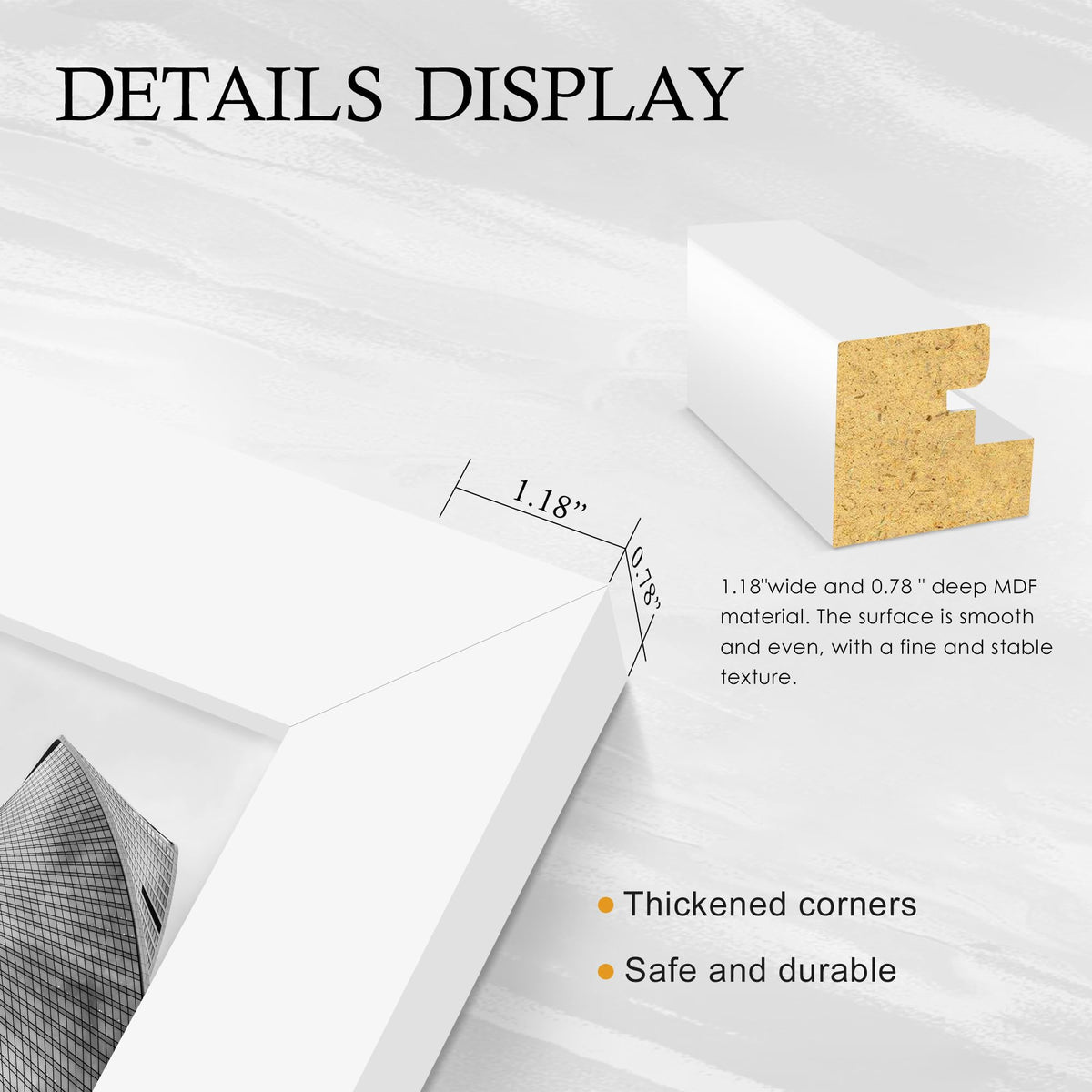 Protective packaging from YiTanli ensures safe delivery of frames.