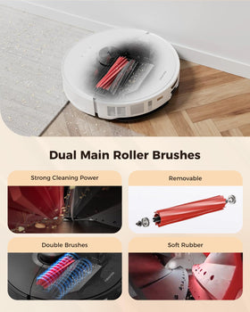Yivy Roborock S8 MaxV Ultra HEPA filters trap fine dust and allergens.