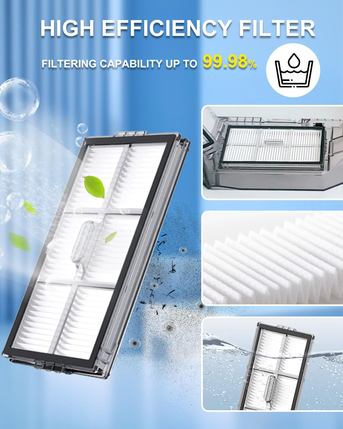 Yivy Saros 10R care tips guide helps schedule part replacements.