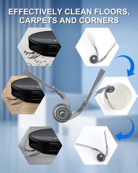 Yivy Saros 10R HEPA filter helps keep air clean after cleaning sessions.