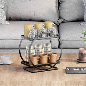 YIWANFW modern vanity shelf complements any decor while organizing essentials