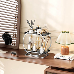 YIWANFW slim circular frame fits narrow countertops