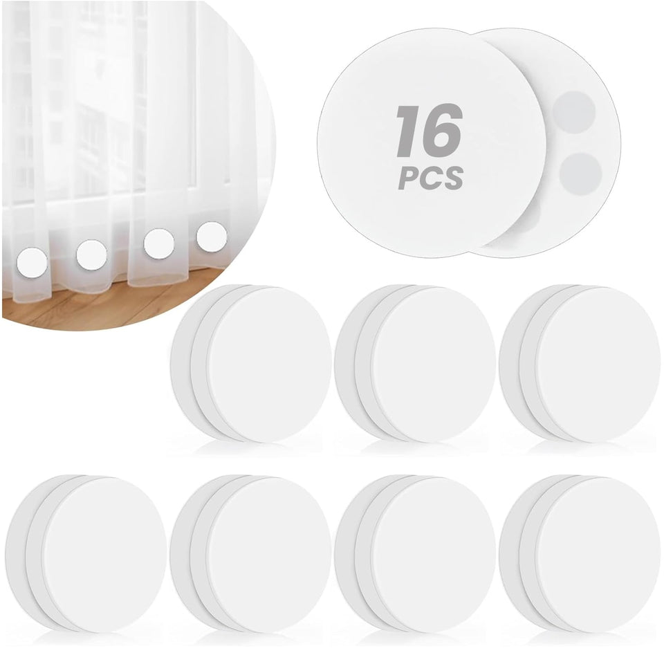 YixangDD rubber-coated magnetic shower weights stabilize the bottom curtain for smooth showers