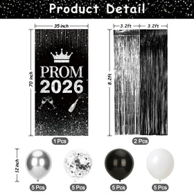 YIXAXKAO foil fringe curtains create a shimmering backdrop for party photos
