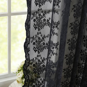 YJ YANJUN bedroom setup showing romantic privacy with light