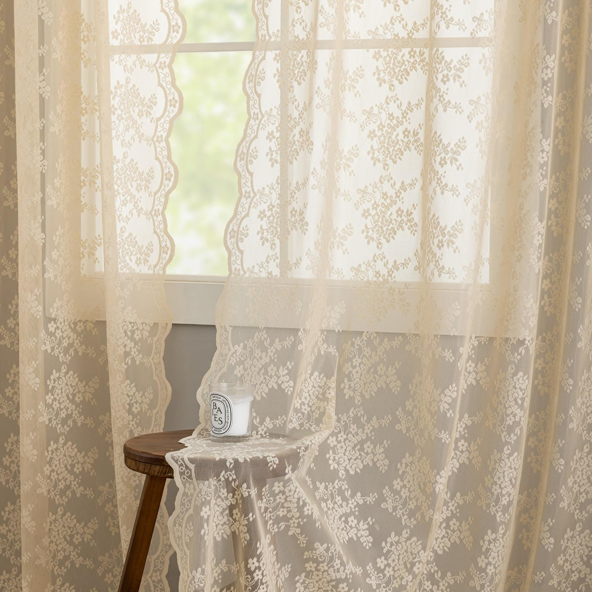 YJ YANJUN versatile cottage-style curtains for dining or bedroom