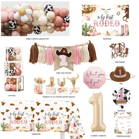 YJDFWAUT cowgirl balloon arch kit adds dramatic entrance for party photos