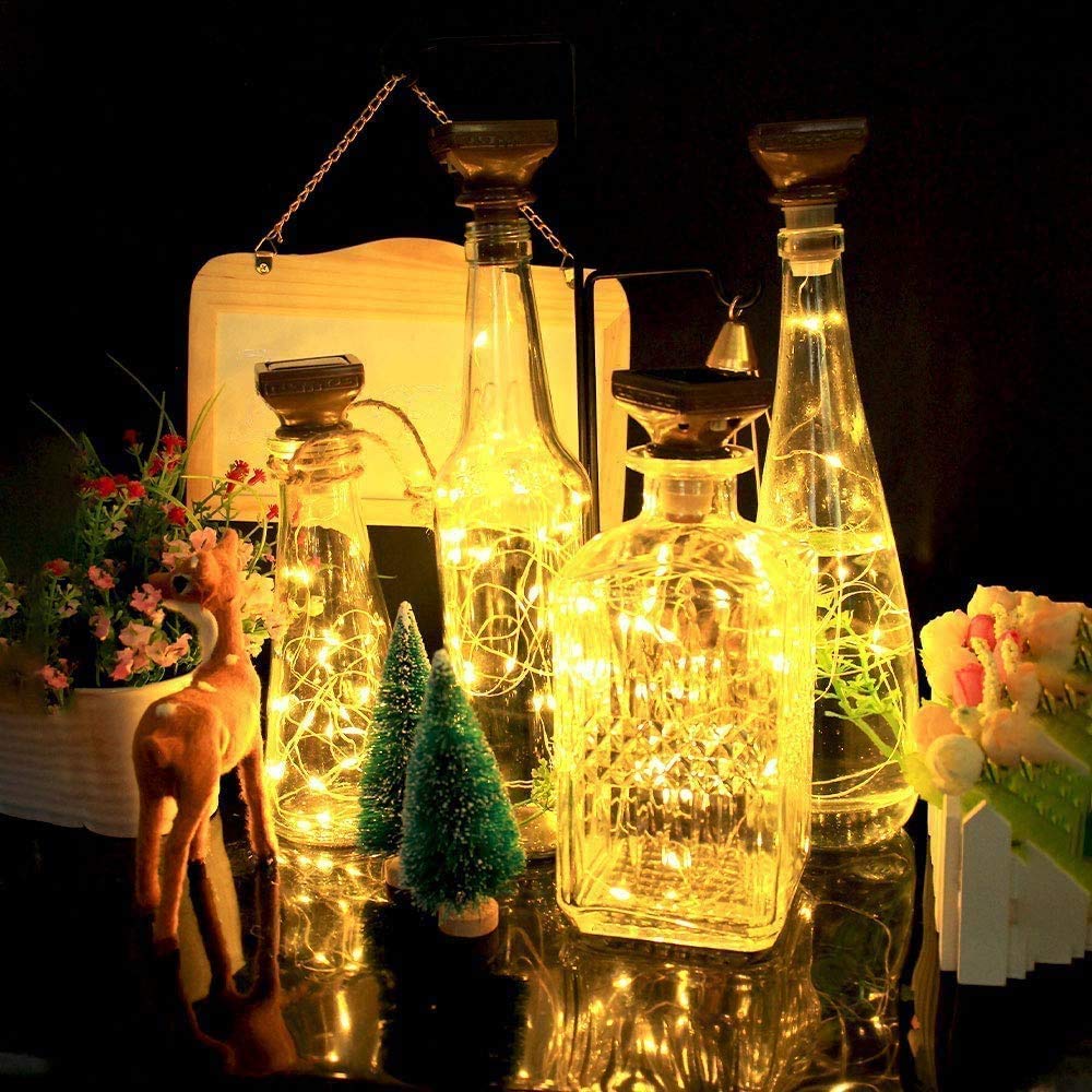 YJFWAL outdoor-friendly lights for garden and patio decor create magical evenings.