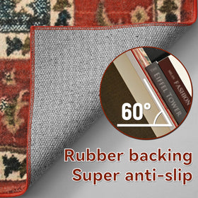 YJ.GWL dining room rug stands up to daily use while staying stylish.