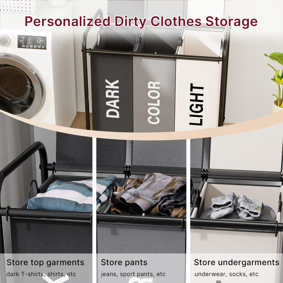 YKDIRECT 600D Oxford fabric with PE coating resists spills and cleans easily.