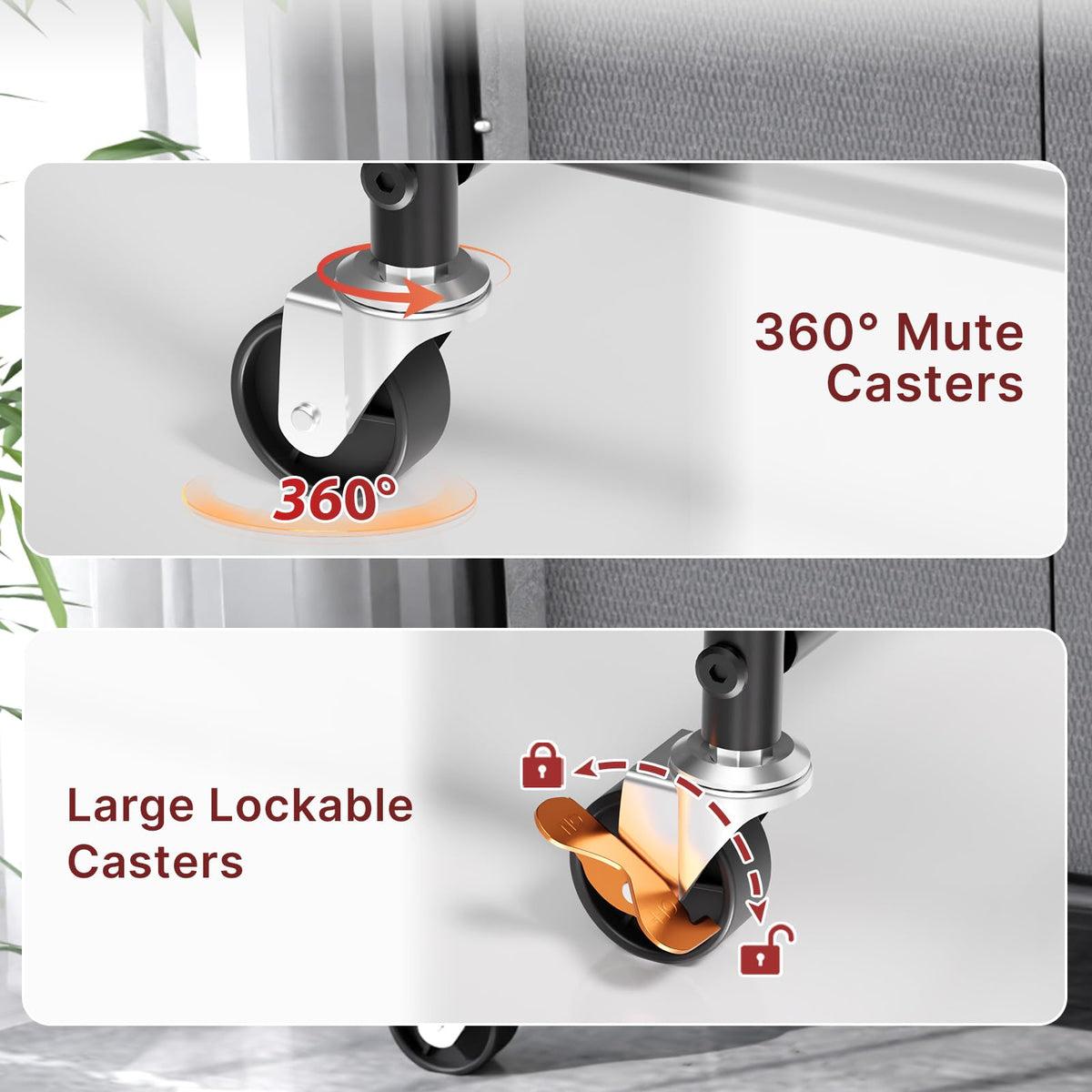 YKDIRECT three removable 60L bags for easy sorting and transport.