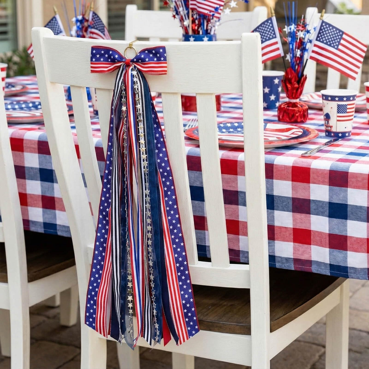 YKW versatile indoor outdoor patriotic decor setup for holidays