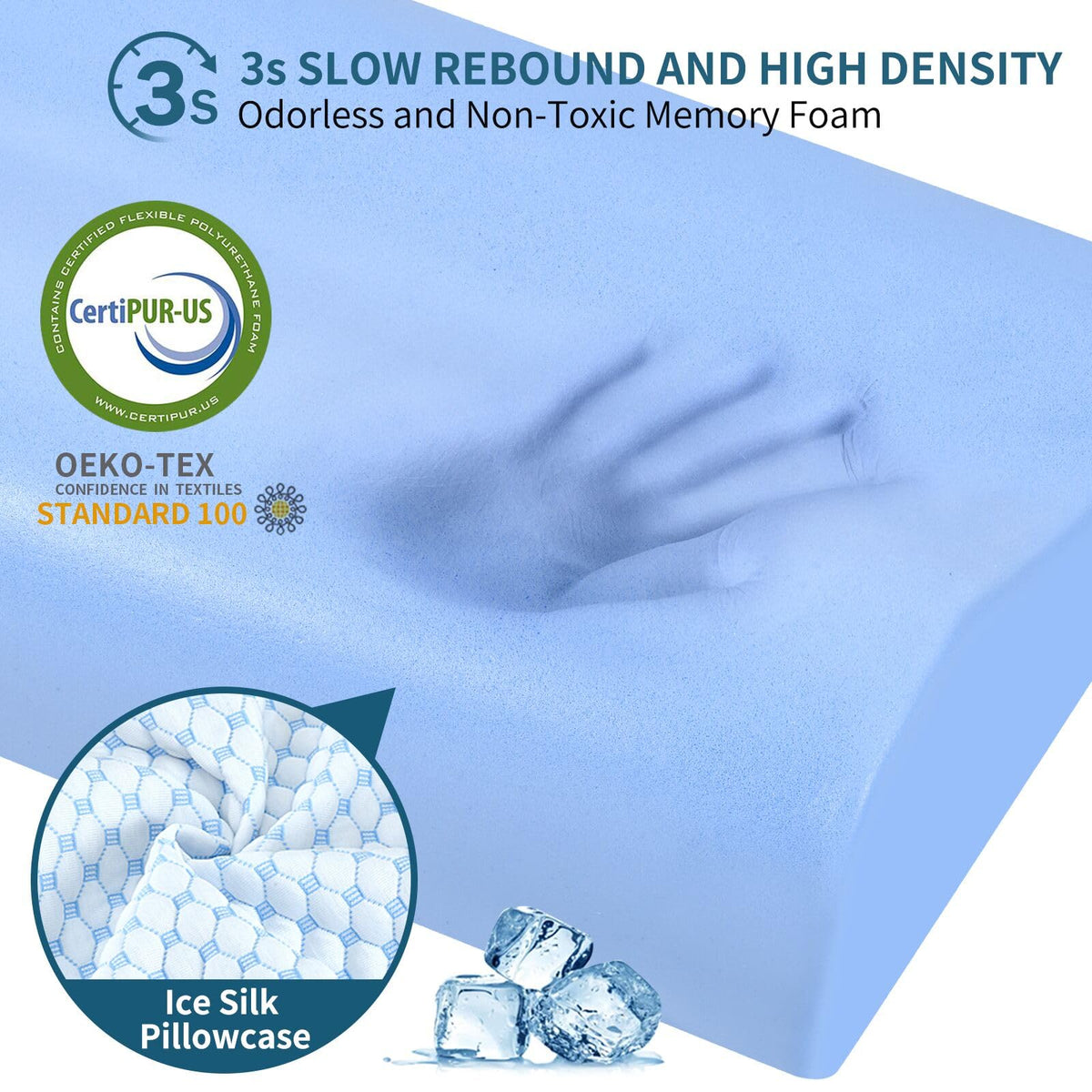 Ylekto breathable fabric cover keeps you cool all night.