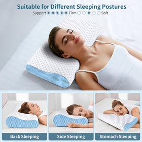 Ylekto slow rebound memory foam maintains shape overnight