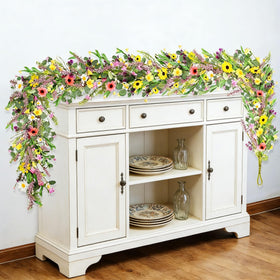YLOLUL spring garland ideal for weddings and arch backdrops.
