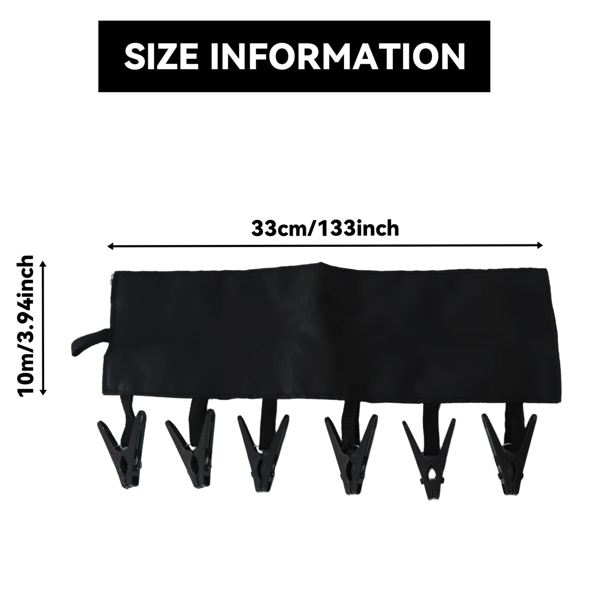Ymcafmo six-clip unit securely holds towels, swimsuits, and socks without slipping.