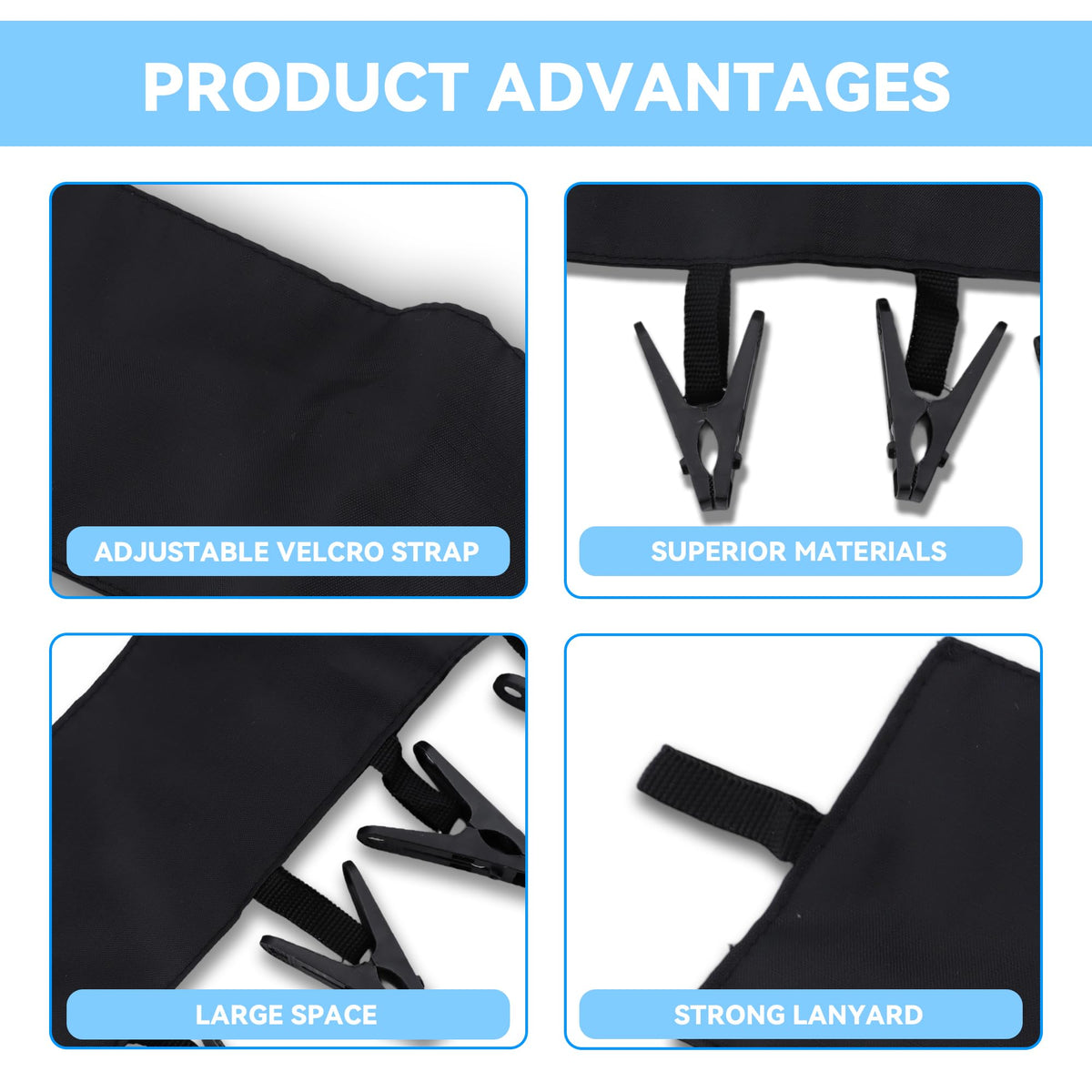 Ymcafmo lightweight polyester construction resists moisture and wear over time.
