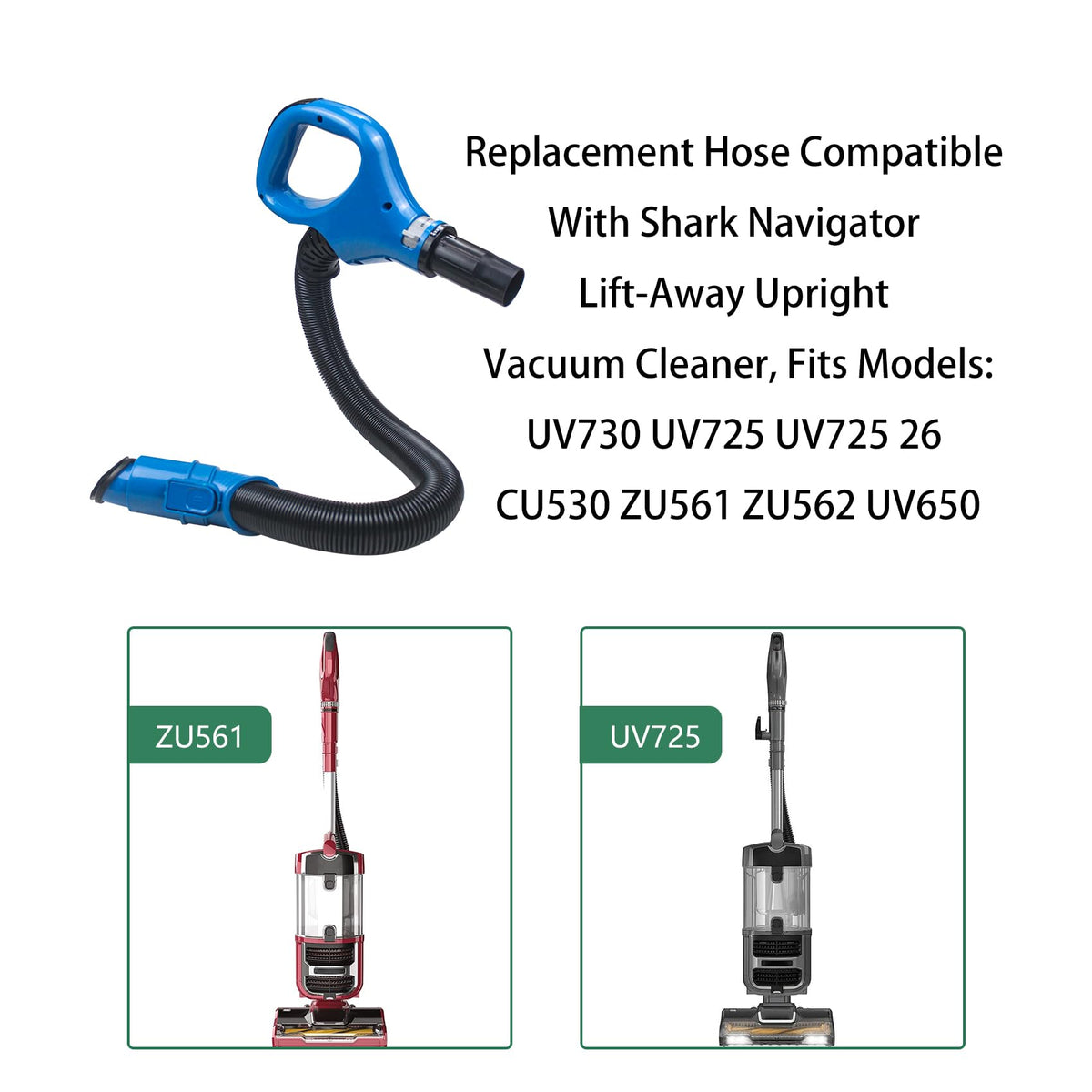 Ymimi hose handle compatible with Shark Navigator Lift-Away for easy handling