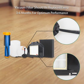 Ymimi robot vacuum replacement parts kit 13 pieces for UR2360S compatibility.