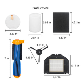 Ymimi Shark HEPA filters for UR2360S improve air filtration and durability.