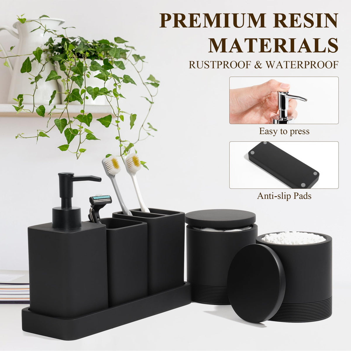 YMXYJM cotton swab jars provide tidy storage and easy access